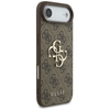 Guess 4G Big Logo - Etui iPhone Air (brązowy) (GUHCP17M4GMGBR)