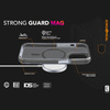 Cellularline Tetra Force Strong Guard Mag - Etui iPhone 15 Pro MagSafe z powłoką MICROBAN (przezroczysty) (TETRACMAGIPH15PROT)