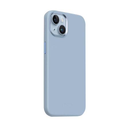 Crong Color Cover LUX Magnetic - Etui iPhone 15 Plus MagSafe (niebieski) (CRG-COLRLM-IP1567-LBLU)