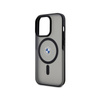 BMW Signature MagSafe - Etui iPhone 14 Pro (czarny) (BMHMP14LDSLK)