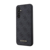 Guess 4G Metal Gold Logo - Etui Samsung Galaxy S23 FE (szary) (GUHCS23FEG4GFGR)