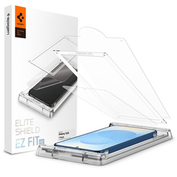 Spigen Elite Shield EZ Fit HD - Szkło hybrydowe do Samsung Galaxy S25 (Przezroczysty) (AFL09091)