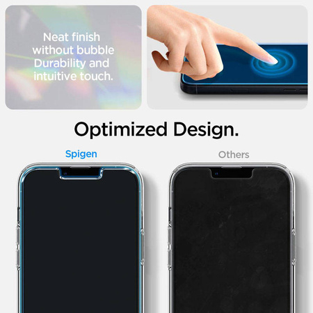 Spigen Crystal Pack - Zestaw etui + 2 x szkło do iPhone 15 Plus / iPhone 14 Plus (Przezroczysty) (ACS04922)