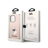 Karl Lagerfeld Silicone NFT Choupette - Etui iPhone 14 Pro (różowy) (KLHCP14LSNCHBCP)