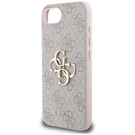 Guess 4G Big Logo - Etui do iPhone 16e (różowy) (GUHCPSE44GMGPI)