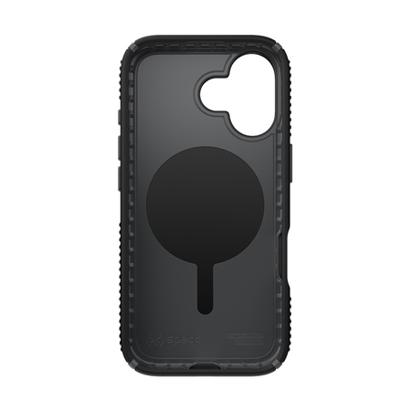Speck Presidio2 Grip MagSafe - Etui iPhone 17 (Black / Slate Grey / White) (150958-D143)