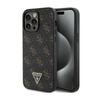 Guess 4G Triangle Metal Logo - Etui iPhone 14 Pro Max (czarny) (GUHCP14XPG4GPK)