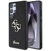 Guess Fixed Glitter Big 4G Metal Logo - Etui do Samsung Galaxy S25 Ultra (czarny) (GUHCS25LHG4SGK)