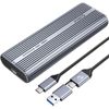 Orico Obudowa SSD M.2 NVMe, USB-C 40 Gbps, z wentylatorem, metalowa (ACOM2-U4-GY-BP)