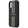 Guess 4G Printed Stripes MagSafe - Etui iPhone 17 (czarny) (GUHMP17SP4RPSK)