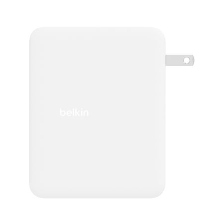 Belkin 140W 4 x porty GaN ładowarka ścienna, biała (WCH014BTWH)