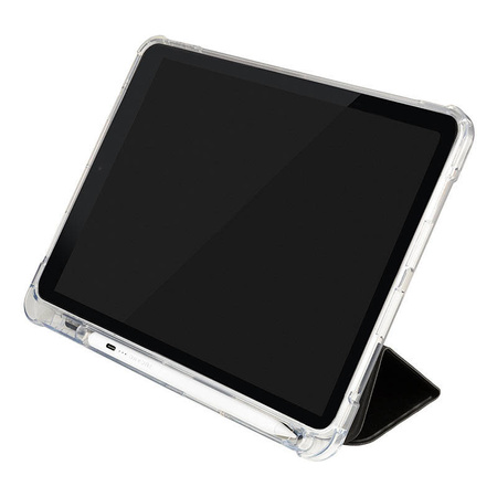 Tucano Satin Case – Etui do iPad 11" (2025) / iPad 10.9" (2022) w/Magnet & Stand up z uchwytem Apple Pencil (czarny) (IPD1022ST-BK)