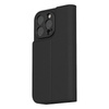 Moshi Overture MagSafe - Skórzane etui 3w1 z klapką iPhone 16 Pro Max (Charcoal Black) (99MO241212)