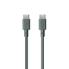 Native Union Belt Cable - kabel USB-C - USB-C, 1,2 m (slate green) (BELT-C-GRN-2-NP)