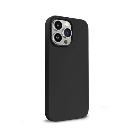 Crong Color Cover - Etui iPhone 14 Pro (czarny) (CRG-COLR-IP1461P-BLK)