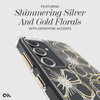 Case-Mate Floral Gems - Etui Samsung Galaxy S24 (Gold) (CM053432)