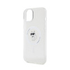 Karl Lagerfeld IML Choupette MagSafe - Etui iPhone 15 Plus (przezroczysty) (KLHMP15MHFCCNOT)