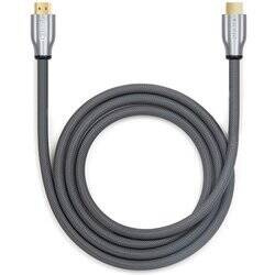 Unitek Kabel Przewód LUX HDMI 2.0 oplot 1m (Y-C136RGY)