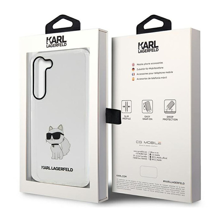 Karl Lagerfeld IML NFT Choupette - Etui Samsung Galaxy S23+ (przezroczysty) (KLHCS23MHNCHTCT)