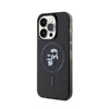 Karl Lagerfeld Karl & Choupette Glitter Magsafe - Etui iPhone 15 Pro (czarny) (KLHMP15LHGKCNOK)