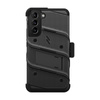 ZIZO BOLT Series - Pancerne etui Samsung Galaxy S22+ ze szkłem 9H na ekran + uchwyt z podstawką (czarny) (BOLT-SAMGS22PL-BKBK)