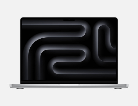 Apple MacBook Pro 14" M3 (8-core CPU, 10-core GPU) 16GB RAM, 1TB SSD 70W - Srebrny (MXE13ZE/A)