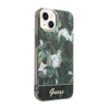 Guess Jungle Case - Etui iPhone 14 Plus (zielony) (GUHCP14MHGJGHA)