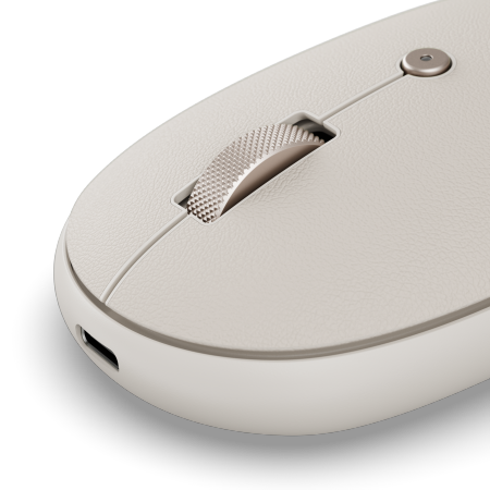 Satechi OntheGo Mouse - mysz bezprzewodowa do dwóch urządzeń (sand) (ST-MOTGS)