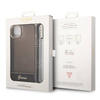 Guess Translucent Pearl Strap - Etui iPhone 14 Plus (czarny) (GUHCP14MHGCOHK)