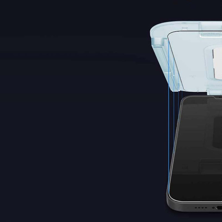 Spigen Glas.TR EZ Fit 2-Pack - Szkło hartowane do iPhone 12 / iPhone 12 Pro 2 szt (AGL01801)