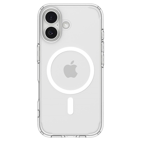 Spigen Ultra Hybrid Mag MagSafe - Etui do iPhone 17 (Clear/White) (ACS10380)