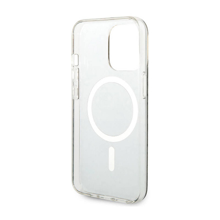 Guess 4G MagSafe - Etui iPhone 13 Pro (Brązowy) (GUHMP13LH4STW)