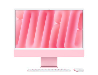 Apple iMac 24" M4 (10 CPU, 10 GPU) 24GB RAM 512GB SSD - Różowy (MD2U4ZE/A)