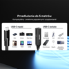 Unitek Kabel przedłużający USB-C 10 Gbps 5m, czarny (U1335ABK01)