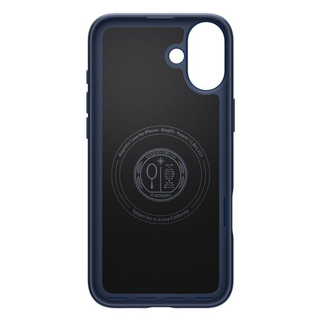 Spigen Thin Fit Mag MagSafe - Etui do iPhone 16 (Navy Blue) (ACS08187)