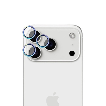 3mk HARDY Lens Protection Pro - Szkło na obiektyw aparatu iPhone 17 Pro / iPhone 17 Pro Max (Rainbow) (3MK_5903108664264)