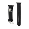 Karl Lagerfeld 3D Rubber Karl Head NFT - Pasek do Apple Watch 42/44/45/49 mm (czarny) (KLAWLSLKNK)
