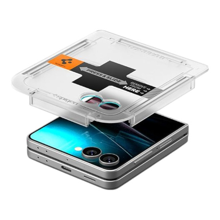 Spigen GLAS.TR EZ Fit HD - Szkło hartowane do Samsung Galaxy Z Flip 7 (AGL09586)