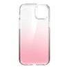 Speck Presidio Perfect-Clear + Ombre - Etui iPhone 15 Plus / 14 Plus z powłoką MICROBAN (Clear / Vintage Rose Fade) (150122-9509)