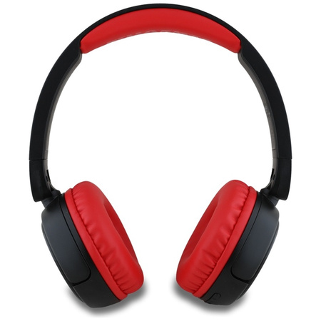 Hello Kitty Face Logo - Bezprzewodowe słuchawki nauszne Bluetooth V5.3 (czerwony) (HKOBHV6ROKFR)