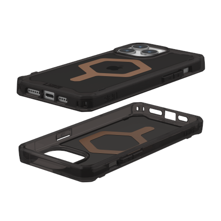 UAG Plyo Magsafe - obudowa ochronna do iPhone 15 Pro Max kompatybilna z MagSafe (black-bronze) (114305114085)
