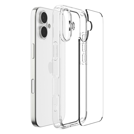 Spigen Ultra Hybrid - Etui do iPhone 17 (Crystal Clear) (ACS10376)
