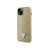 Guess Rhinestone Triangle - Etui iPhone 14 (złoty) (GUHCP14SHDGTPD)