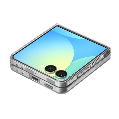 Spigen Airskin Mag MagSafe - Etui do Samsung Galaxy Z Flip 7 (Clear/White) (ACS09556)