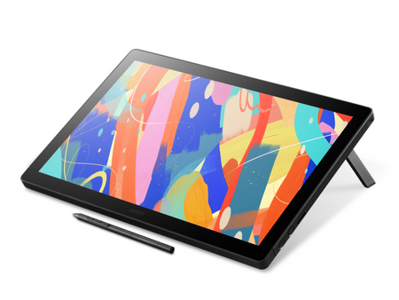 Wacom Cintiq 16 - tablet ekranowy do profesjonalnych zastosowań graficznych, piórko Pro Pen 3E, rozdzielczość Full HD (2025) (DTK168K0B)