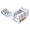 Unitek moduł Keystone port RJ-45 (8P8C) Cat 6 UTP (T012A)