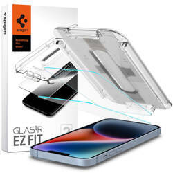 Spigen GLAS.TR EZ FIT 2-Pack - Szkło hartowane do iPhone 16e / iPhone 14 / iPhone 13 Pro / iPhone 13 2 szt (AGL03385)