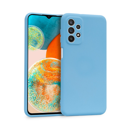 Crong Color Cover - Etui Samsung Galaxy A23 5G (niebieski) (CRG-COLR-SGA23-LBLU)