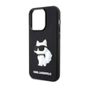 Karl Lagerfeld 3D Rubber NFT Choupette - Etui iPhone 14 Pro Max (Czarny) (KLHCP14X3DRKHNK)
