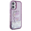 Hello Kitty Liquid Glitter 50TH Anniversary Party - Etui iPhone 16 (fioletowy) (HKHCP16SL50PPU)